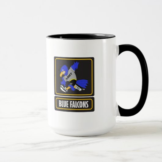 Tasse bleue de sonnerie de Falcons (Droite)