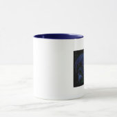Tasse bleue de vague (Centre)