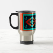 Tasse bleue de voyage de coyote (Gauche)