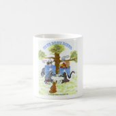 Tasse bleue de wagon-restaurant de tambour (Centre)