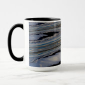 Tasse bleue de Wtr Orng de voyage de WJ (Gauche)
