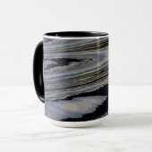 Tasse bleue de Wtr Orng de voyage de WJ (Devant gauche)