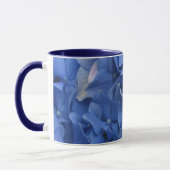 Tasse bleue d'hortensias (Gauche)