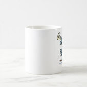 Tasse bleue d'orignaux (Centre)