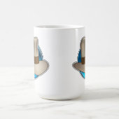 Tasse bleue du logo des Chronicles de Fedora (Centre)