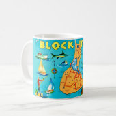 Tasse Block Island Rhode Island (Devant gauche)