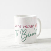 Tasse Bloom | Coupe de citation florale (Devant droit)