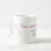 Tasse Bloom | Coupe de citation florale (Devant gauche)