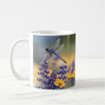 Tasse Blue Dragonfly – L'élégance de la nature en 