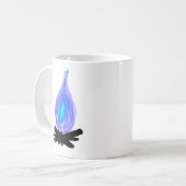 Tasse Blue Fire (Devant gauche)