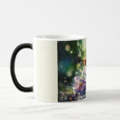 Tasse. Blumen, Apfelblüten, Kirschblüten Magische Mok (Links)