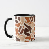 Tasse Boho Abstract Flow – Composition de forme do (Gauche)