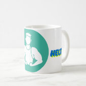 Tasse Boire Sain Fitness (Devant droit)
