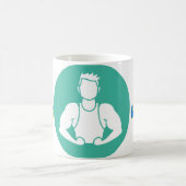 Tasse Boire Sain Fitness (Centre)