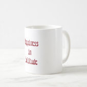 Tasse Bonheur en Solitude (Devant droit)