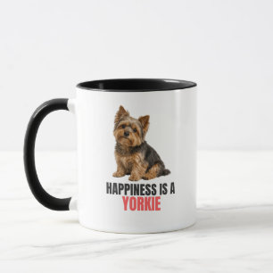 Tasse Bonheur est un Yorkie – Yorkshire Terrier