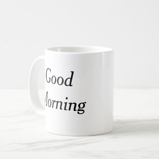 Tasse bonjour (Devant gauche)