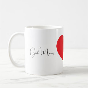 Tasse Bonjour Cœur