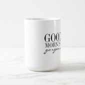 Tasse - bonjour magnifique (Centre)