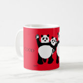 Tasse Bonjour Panda (Devant gauche)