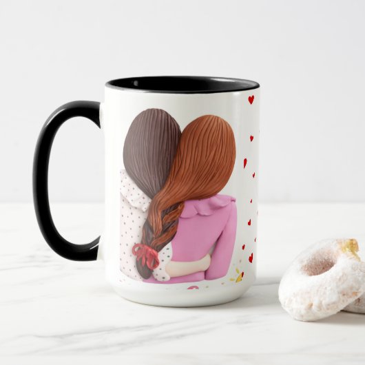 Tasse Bonjour Soleil (Avec donut)