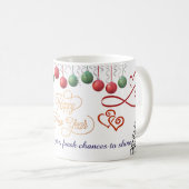 Tasse Bonne Année – Design de célébration premium (Devant droit)