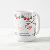 Tasse Bonne Année – Design de célébration premium (Devant droit)