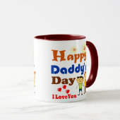 Tasse Bonne Fête Papa (Devant droit)