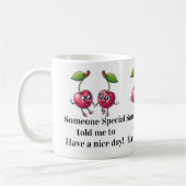 Tasse Bonne Journée ! (Gauche)