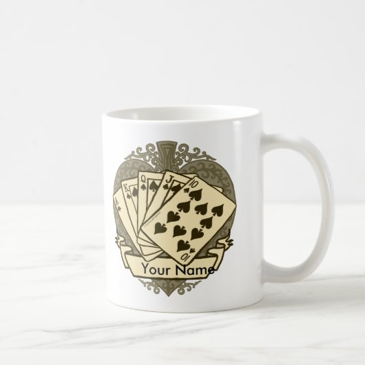 Tasse Bonne Main de Poker (Droite)