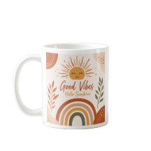 Tasse Bonnes Vibrations Boho - Bonjour Soleil Arc-