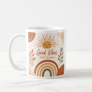 Tasse Bonnes Vibrations Boho - Bonjour Soleil Arc-