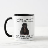 Tasse Bonobo Drôle de Singe Pensif (Gauche)
