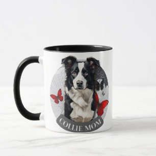 Tasse Border Collie Maman – Cadeau de tasse de caf