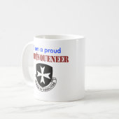 Tasse Borinqueneers d'Ajouter-un-Photo (Devant gauche)