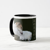 TASSE BORZOI (Devant gauche)
