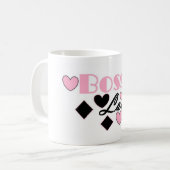 Tasse Boss Lady Cœurs (Devant gauche)