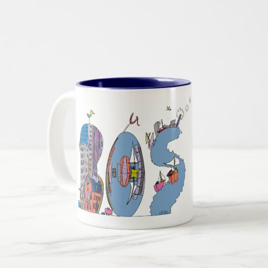 Tasse | BOSTON, mA (BOS) (Devant gauche)
