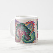 Tasse botanique d'aquarelle de souffle (Devant gauche)