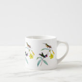 Tasse botanique de café express de fleur sauvage (Droite)