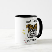 Tasse Bouledogue Grincheux, Idée Cadeau Amateur de (Devant droit)