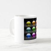 Tasse Boules de Verre Colorées (Devant gauche)