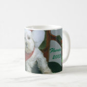 Tasse - bourrasques de Noël (Devant droit)