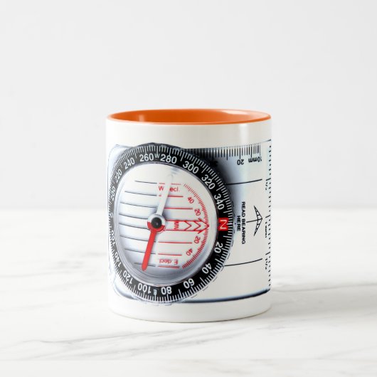 Tasse - boussole de course d'orientation (Centre)