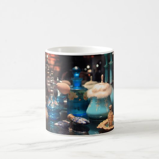 Tasse - Bouteilles de parfum anciennes (Centre)