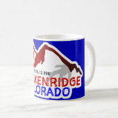 Tasse Breckenridge CO Ski (Devant droit)