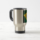 Tasse brésilienne de drapeau (Devant gauche)