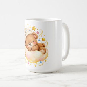 Tasse Brillante Ours en Peluche Mignon Endormi