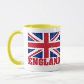 Tasse britannique de drapeau d'Union Jack (Gauche)