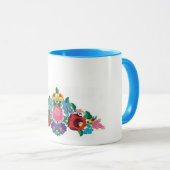 tasse brodée (Devant droit)